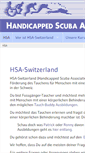 Mobile Screenshot of hsa-switzerland.ch